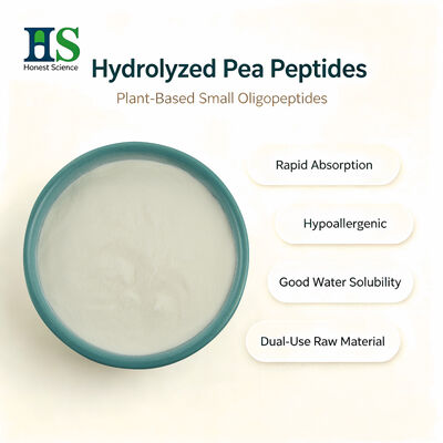 Pea Protein Peptides Powder โปรตีนถั่วไฮโดรไลซ์สำหรับสูตรบำรุงผิวและโภชนาการ
